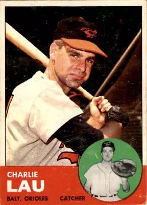 1963 Topps #41 Charlie Lau Baltimore Orioles Vintage Original • $2.69