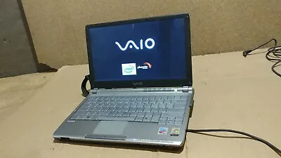 $49.99 • Buy Vintage Mini Sony VAIO VGN-TX770P  Laptop 11  LCD Screen Boots To Bios PCG-4G1L