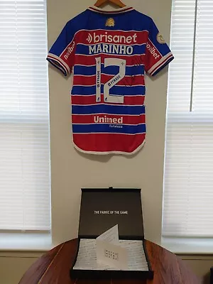 👀 Marinho Match Worn Unwashed Signed Fortaleza Jersey Vs Coritiba 27AUG2023 • $599.95