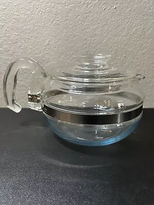 Vintage Pyrex Flameware Glass Teapot • $30