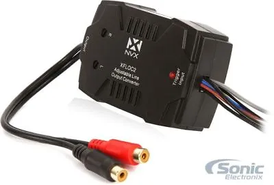 NVX XFLOC2 80W 2-Channel Line Output Converter W/ Noise Filter + Line Driver • $21.99