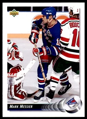 1992-93 Upper Deck Mark Messier Auto . New York Rangers #242 • $1.85