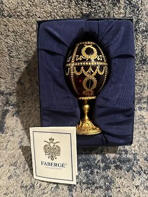 Fabergé Crystal Egg “Rosebud” No. 502 - With Original Box & CoA - AUTHENTIC • $950