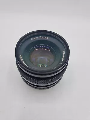£140 • Buy Contax Planar 50mm F/1.7 T* Carl Zeiss Standard Manual Focus Lens - Excellent