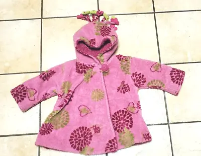 CORKY And Company GIRLS COAT SZ 2T FLOWERS & HEARTS With HOOD • $26.99