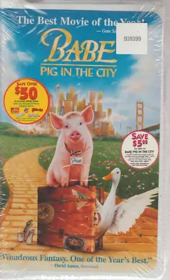 Babe- Pig In The City (VHS  1999) • $8.99