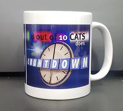 8 Out Of 10 Cats Does Countdown Mug • £12.99