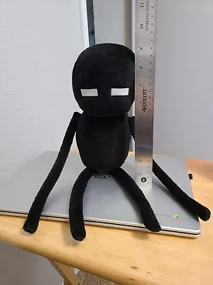 Minecraft Mojang 10  Enderman Stuffed Plush Black Pre-owned • $7.50