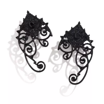 Goth Retro Flower Ear Clip Ethnic Halloween Jewelry Elf Fairy Ear Cuffs  Girls • $5.74