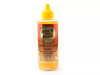 Rock N Roll Gold Bicycle Lubricant - 4oz Lube Bottle - Single And Multi-Pack • $11.35