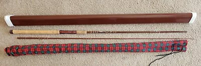 Rare Vintage FENWICK FS85 8' 5  Spinning Rod With Case + Sock A Beauty !! • $295