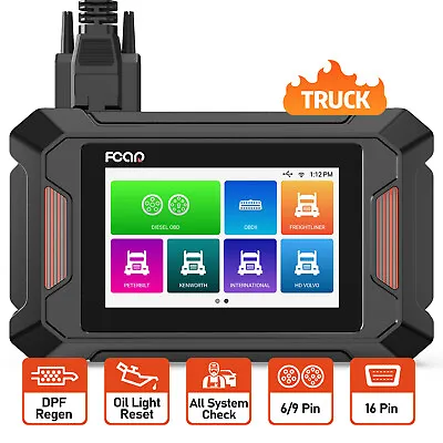 Diesel Heavy Duty Truck Diagnostic Scanner Tool DPF Regen For International Mack • $359.99