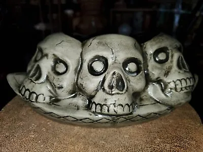 Tiki Mug Munktiki Skull Canoe Stone Brand New In Box • $39