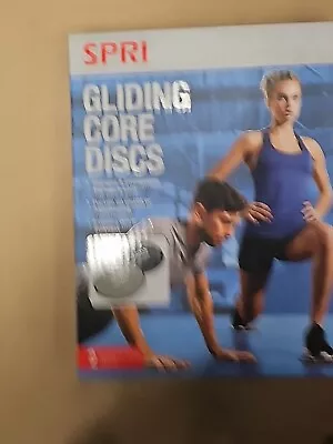 Gliding Discs Core Sliders Exercise For Gym Yoga Pilates Burn Fat SPRI Fitness • $15