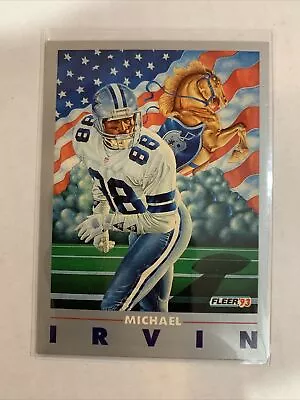 MICHAEL IRVIN 1993 FLEER PROVISIONS #246 HOFer COWBOYS • $0.99