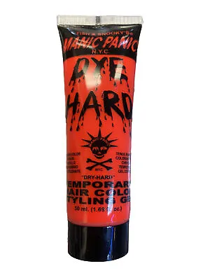 MANIC PANIC DYE HARD Electric Lava Red Temporary Hair Color 1.69 Oz NEW! • $9.88