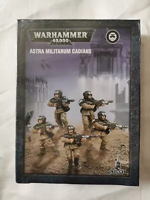 Warhammer 40k Astra Militarum Cadians Imperial Guard OOP NIB Sealed • £21