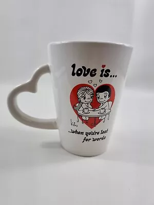 Vintage 2004 Kim Love Is When You’re Lost For Words Ceramic Mug Minikim Holland • £11.90