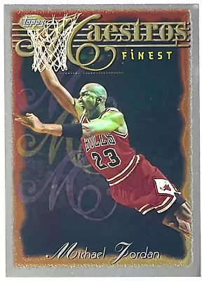 1996-97 Topps Finest Maestros Michael Jordan SP Insert #127 M35 • $45