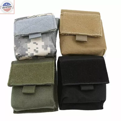 Tactical Small Waist Pack Bag MOLLE Gadget EDC Utility Belt Pouch Tool Pocket • $7.88