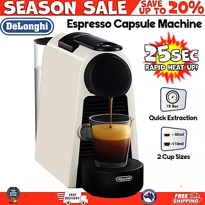 Delonghi Nespresso Essenza Coffee Machine Espresso Maker Capsule Coffee Machine • $195.91