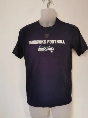 £2.99 • Buy NFL Seattle Seahawks Blue American Football T-Shirt Mens  Small S