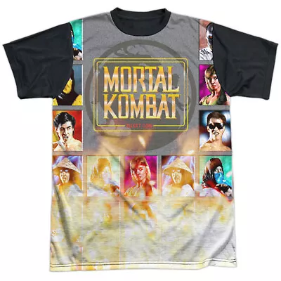 Mortal Kombat Choose Your Fighter Adult Costume T Shirt (Black Back) S-3XL • $19.99