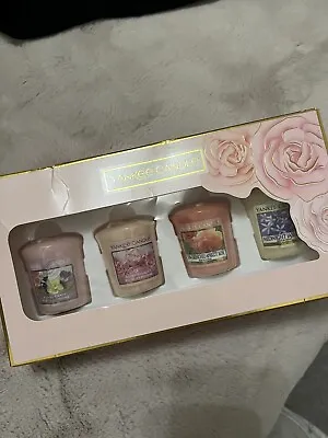 Yankee Candle 4 Sampler Discontinued Gift Set Mother’s Day Edition Gift For Mum • £8