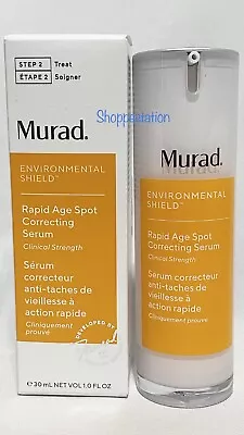 Murad Environmental Shield Rapid Age Spot Correcting Serum 1oz / 30ml New In Box • $67