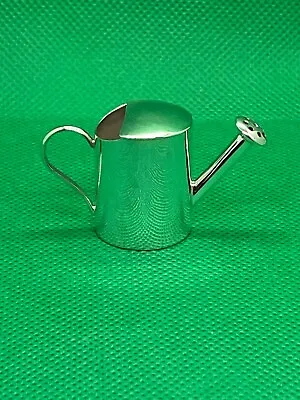 Hallmarked Sterling Silver Miniature Watering Can Curio Collectors • £39.95