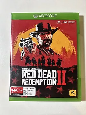 Red Dead Redemption II 2 - Xbox One / Series X Game - W Manual - VGC - Free Post • $22.50