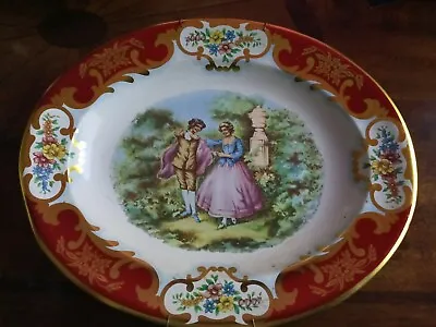 Daher Decorated Tin Ware Platter Vintage  England • $11.99
