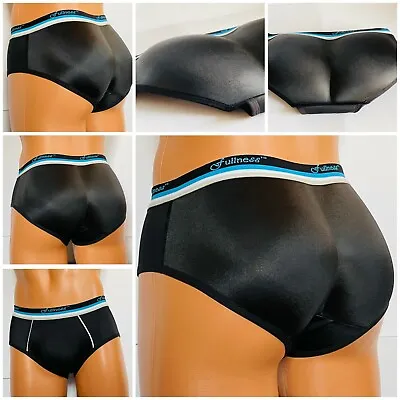 Men's Buttock Padded Underwear Boxer Butt Enhancer Brief Panties Underpant S-2XL • $16.50