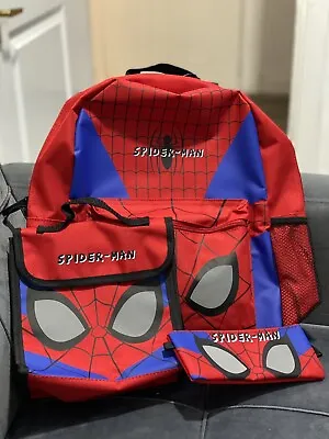 Marvel Spider-Man 3 Piece Backpack Set  • £14.99