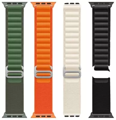 Apple Watch Series 1 2 3 4 5 6 7 8 SE - 38 40 41 42 44 45mm Alpine Loop Straps • £5.45