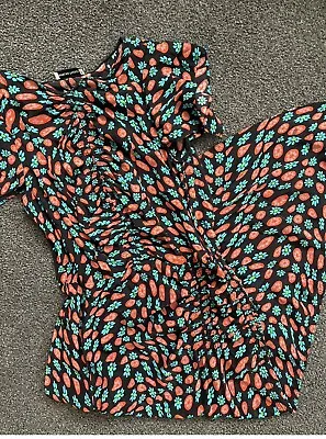 $140 • Buy Scanlan Theodore Silk Dress Size 10 Medi