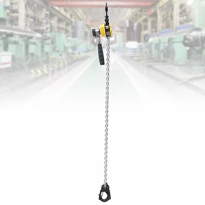 1/4 Ton Lever Block Chain Hoist Come Along Puller Ratchet Type 5FT Lift 550Lbs • $37.97