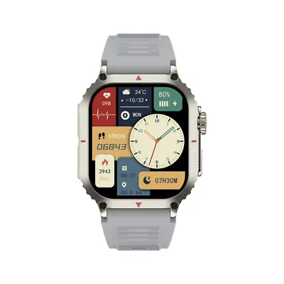 Bluetooth Compatible Talking Watch Touch Screen Sports & Fitness For Android IOS • £27.98