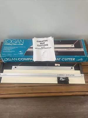 Logan Compact Mat Cutter Model #301 With Bevel Cutting Blade Framing Made In USA • $75