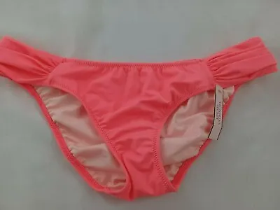 Victoria Secret Swim Suit Bikini Bottom SEXY S Cheeky Pink Knockout  • $14.99