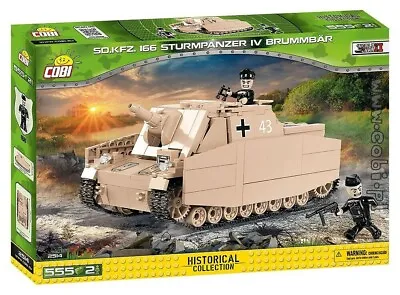 Cobi 2514 STURMPANZER IV  Sd.Kfz.166 Brummbar  NEW LAST  SETS Scale 1:28 ! • $303.48