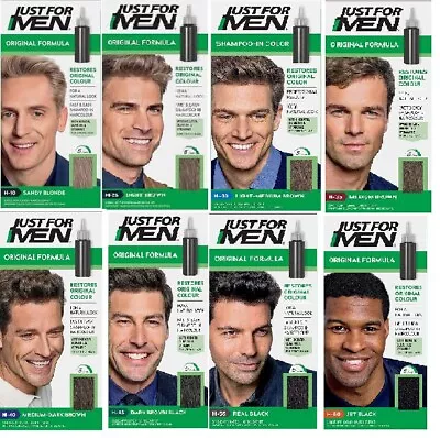 Just For Men Hair Colour Original Formula Shampoo-in Men's Hair Dye | All Shades • £14.95