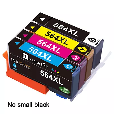 Set Of 4 564 XL Ink Cartridge For HP Photosmart 7515 C510 5510 7520 C309a 5520 • $8.78