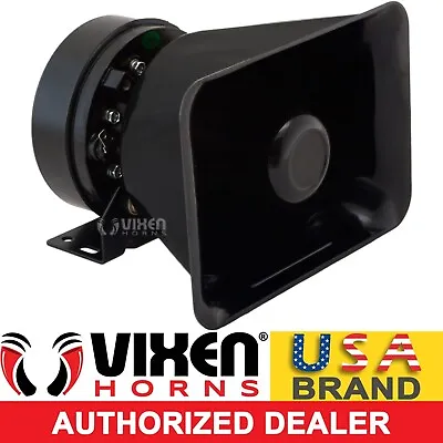 Loud 100w Alarm Electronic Siren/pa/public Address Outdoor Speaker Black Vxs9118 • $72.78