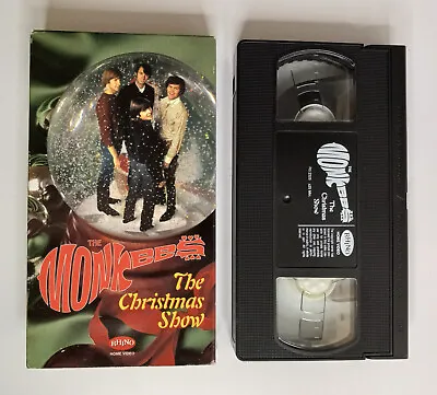 The Monkees: Christmas Show (VHS 1997) Rhino Home Video - RARE • $20