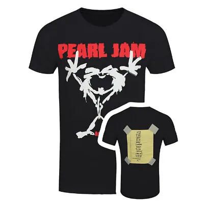 Pearl Jam T-Shirt Stickman Alive Rock Band Official New Black • £15.95