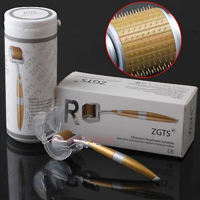 ZGTS Titanium Alloy Micro 192 Needle Derma Skin Roller Meso Anti Aging Acne Scar • $7.79