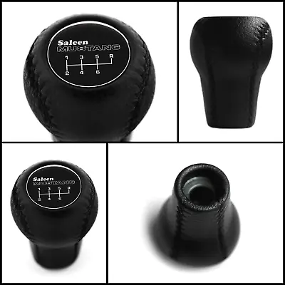 SALEEN FORD MUSTANG COBRA 2003-2004 T-56 6 SPEED LEATHER GEAR SHIFT KNOB 12x1.75 • $61