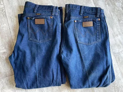 Lot Of 2 Men’s 38x30 Wrangler 13MWZ Cowboy Jeans • $39.99