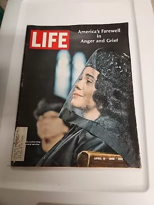 Life Magazine April 19 1968 Birthday Gift Martin Luther King Funeral  • $5.99